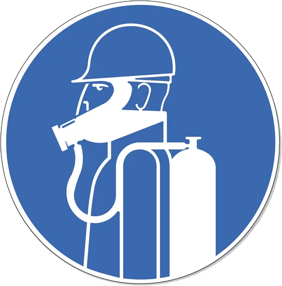 Atemschutz Piktogramm