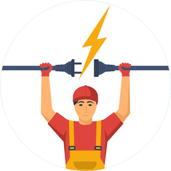 Elektriker Piktogramm